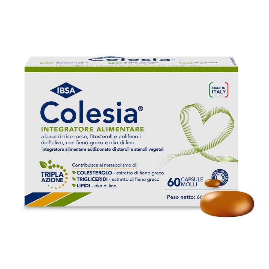 Ibsa Farmaceutici, Colesia, 60 Capsule