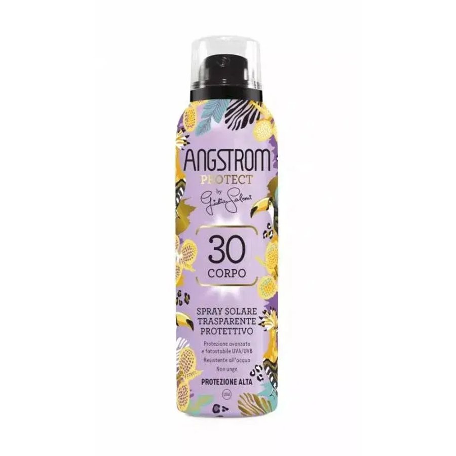 Angstrom Protect SPF30 Spray Solare Corpo Trasparente Limited Edition, 150 ml