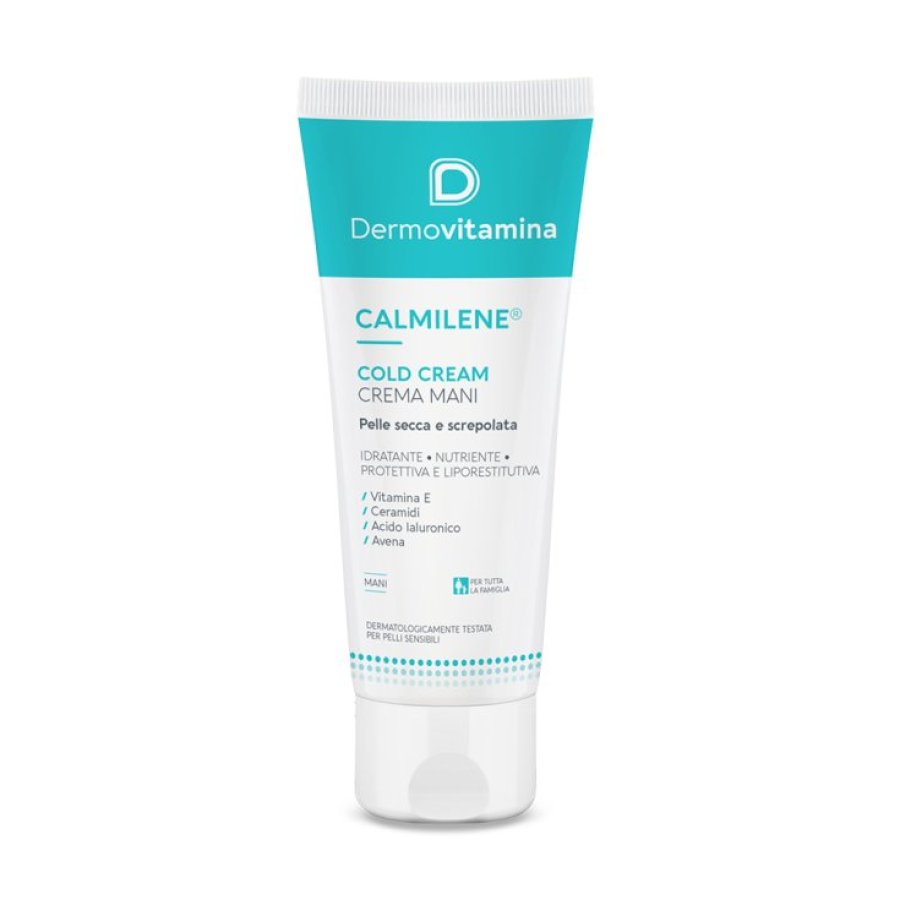 Dermovitamina Calmilene Cold Cream Crema Mani, 75ml
