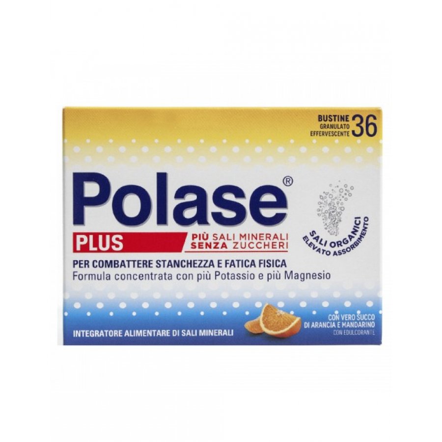 Polase Plus Integratore per la Stanchezza, 36 Bustine - Magnesio e Potassio