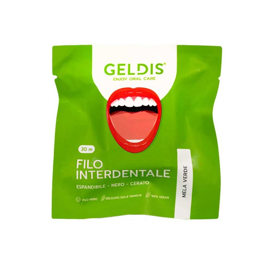 Geldis Filo Interdentale Mela Verde, 30 m