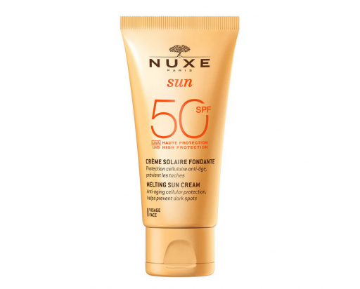 Nuxe Sun Crema Solare Fondente Alta Protezione SPF50 Viso 50ml