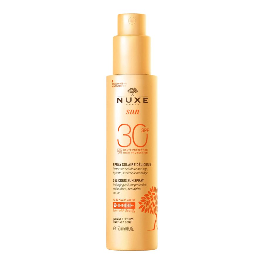Nuxe Sun Latte Solare Spray Viso e Corpo SPF30, 150 ml
