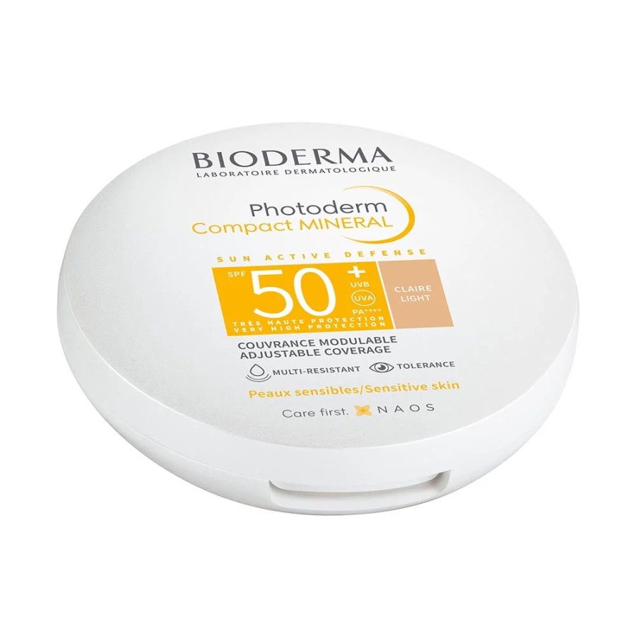 Bioderma Photoderm Compact Nuance Chiara SPF50+ 10g - Protezione Solare Minerale
