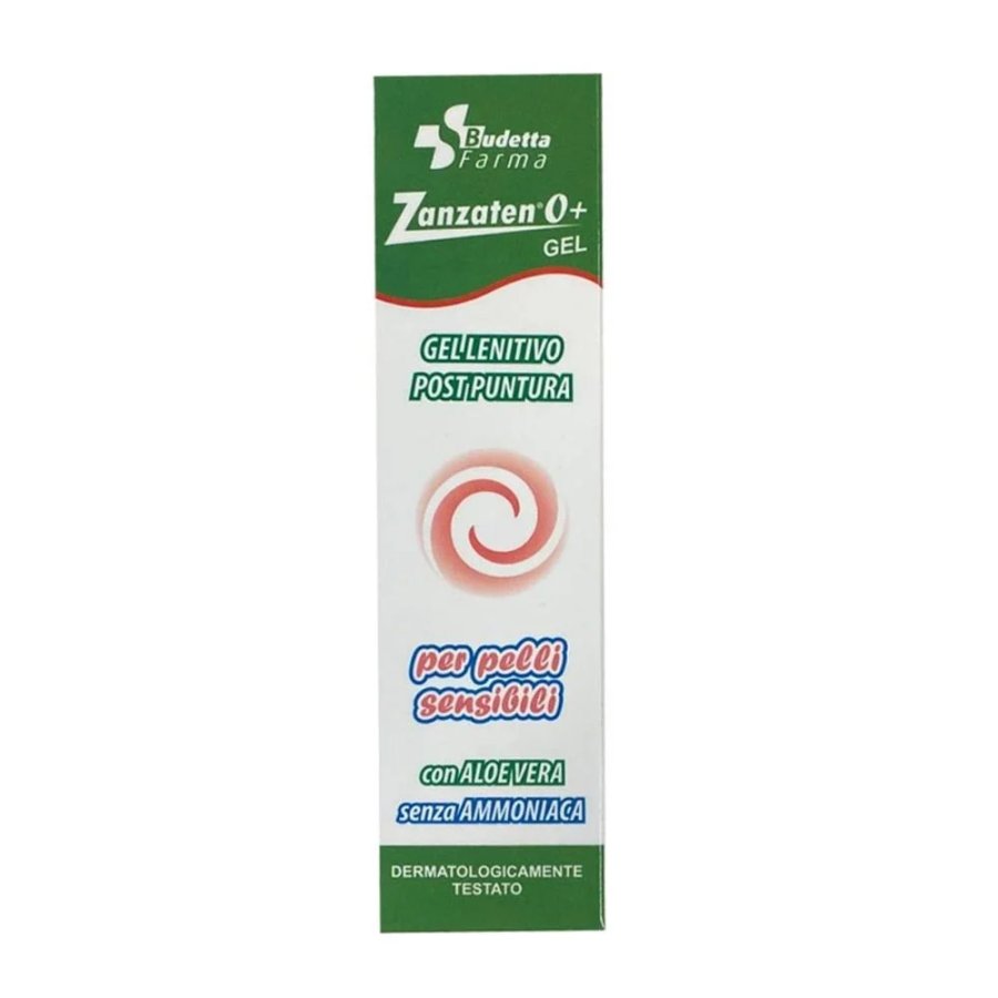 Budetta Farma, Zanzaten 0+ Gel Lenitivo Post Puntura Senza Ammoniaca, 20 ml