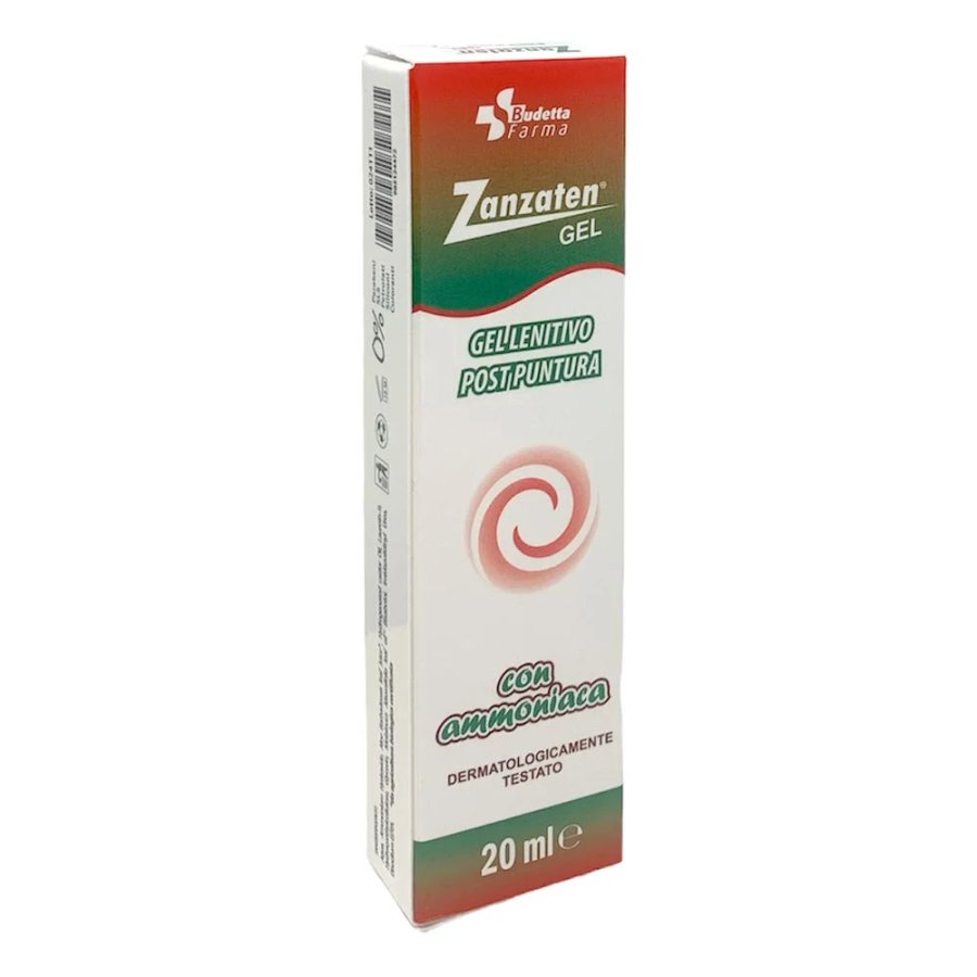 Budetta Farma, Zanzaten Gel Lenitivo Post Puntura con Ammoniaca, 20 ml