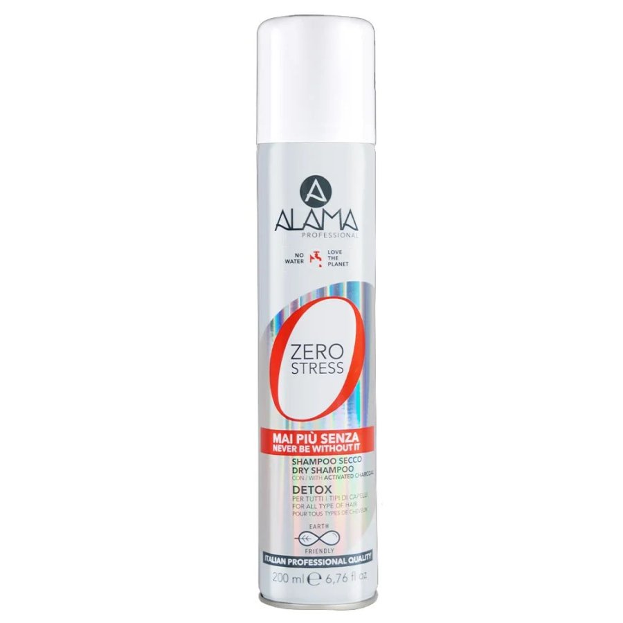 Alama Zero Stress Shampoo Secco Detox, 200 ml Alama Zero Stress Shampoo Secco Detox, 200 ml