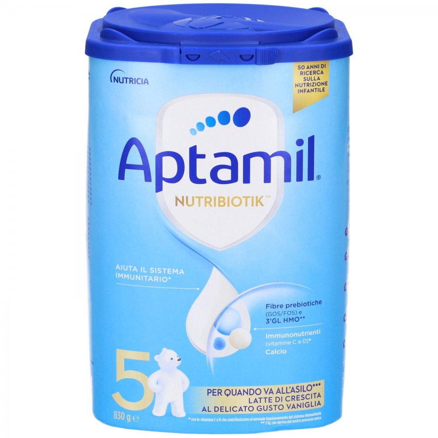 Aptamil 5 Latte di Crescita 830g - Nutrizione di qualità per bambini in crescita