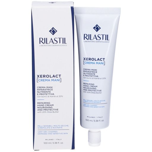 Rilastil, Xerolact Crema Mani, 100 ml