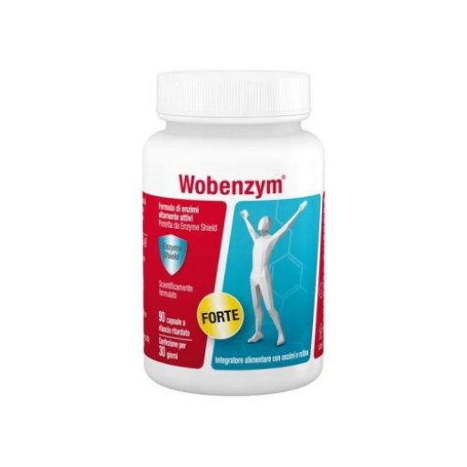 Nestlé Wobenzym Forte 90 Capsule - Integratore Enzimatico per il Benessere Articolare