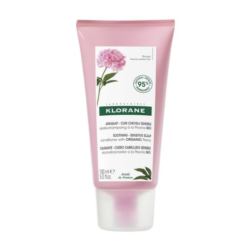 Klorane Balsamo Peonia BIO 150 ml - Lenitivo Capelli e Cuoio Capelluto Sensibile