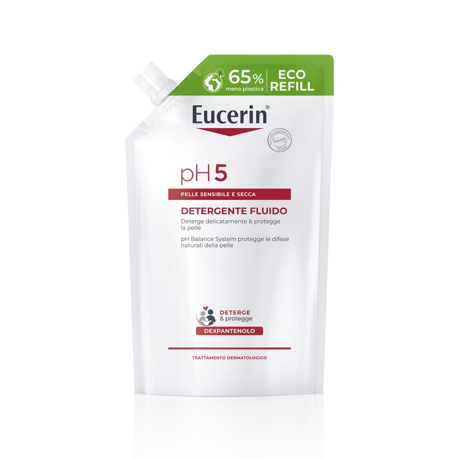 Eucerin pH 5 - Detergente Fluido Refill, 400ml