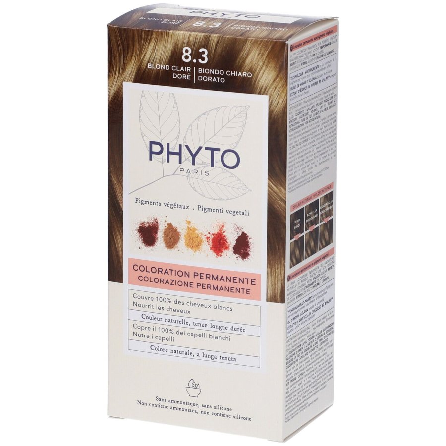 Phyto Phytocolor 7 Biondo Colorazione Permanente Per Capelli