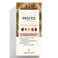 PhytoColor Colorazione Permanente Colore 8.3 Biondo Chiaro Dorato, 1 Kit