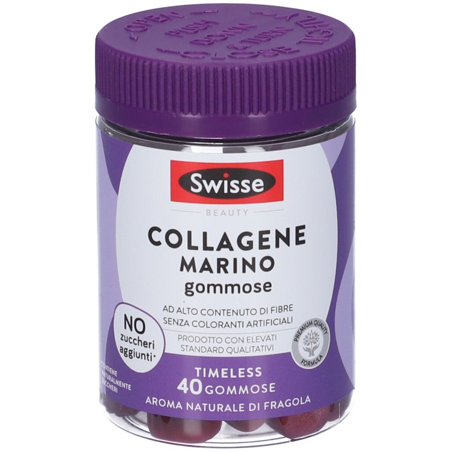 Swisse Beauty, Collagene Marino, 40 Caramelle Gommose