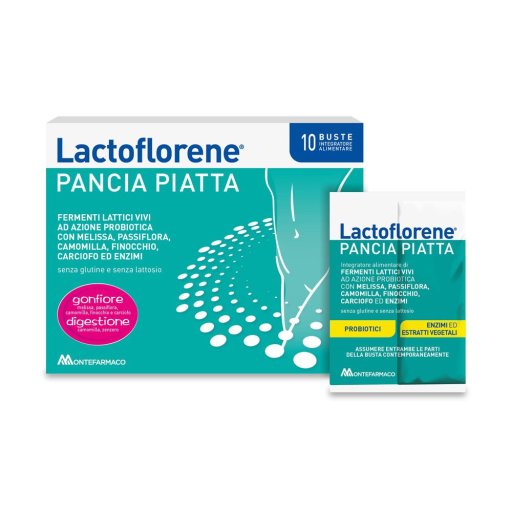 Lactoflorene Pancia Piatta, 10 Bustine Lactoflorene Pancia Piatta, 10 Bustine