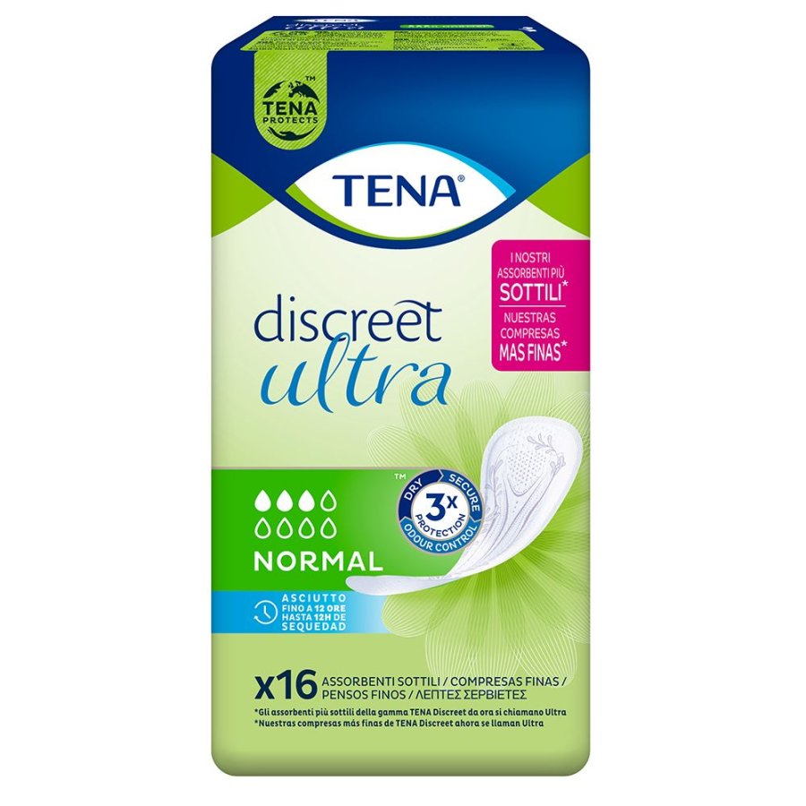 TENA Discreet Ultra Normal, 16 pezzi
