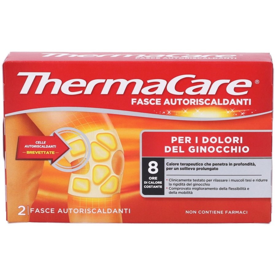 Thermacare per i dolori del Ginocchio, 2 Fasce