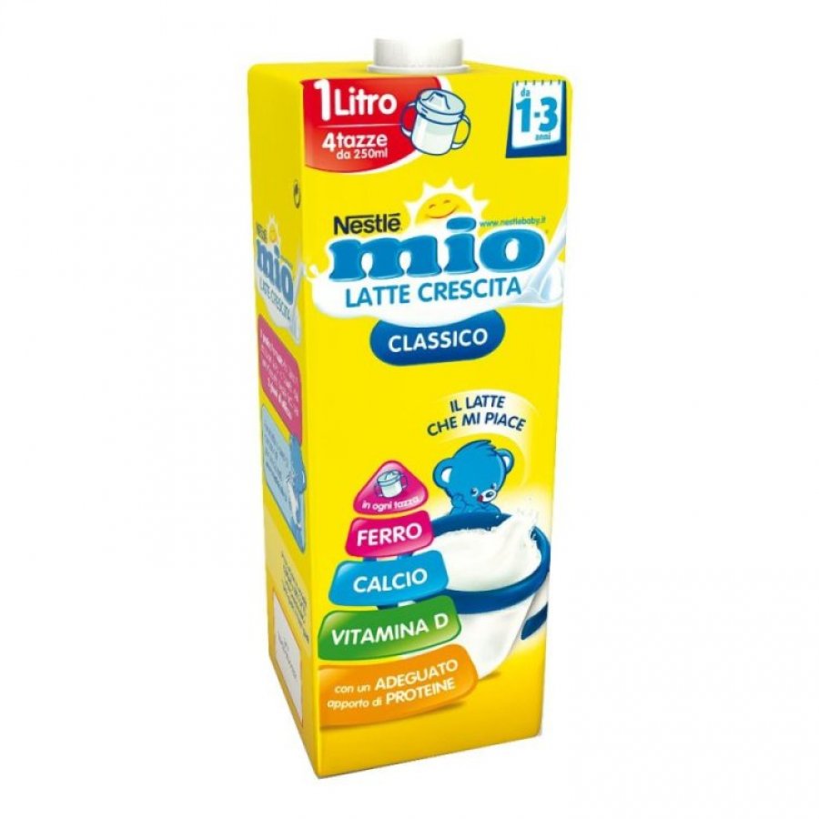Nestlé Mio Latte Crescita Classico 1L - Alimento Nutriente per Bambini