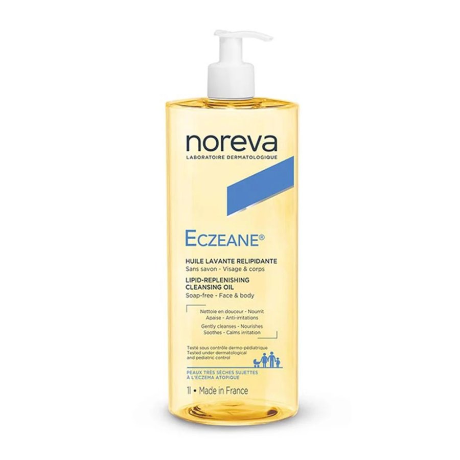 Noreva Eczeane Olio Detergente Relipidante, 1 L