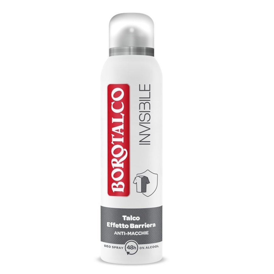 Borotalco Invisible Deodorante Spray, 150 ml