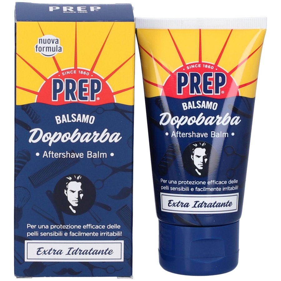 PREP Balsamo Dopobarba Pelli Sensibili, 75 ml