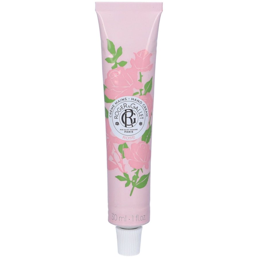 Roger & Gallet Rose Crema Mani Di Benessere, 30 ml 