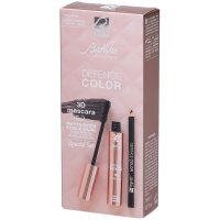 BioNike Defence Color Set Make Up Occhi – Mascara 3D e Matita Kohl & Kajal per occhi sensibili