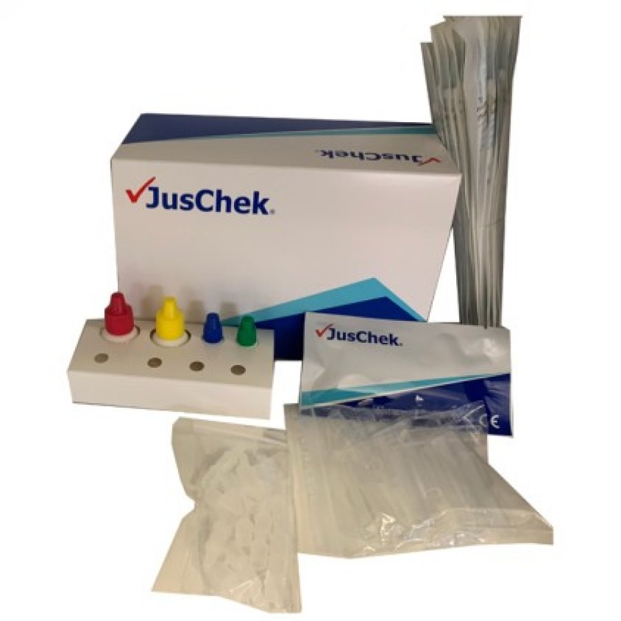Juschek Test rapido streptococco tampone faringeo 20 pezzi