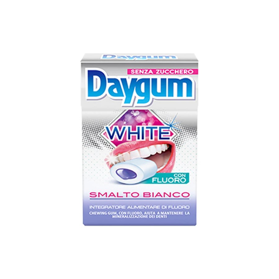 Daygum White Senza Zucchero, 20 Chewing Gum