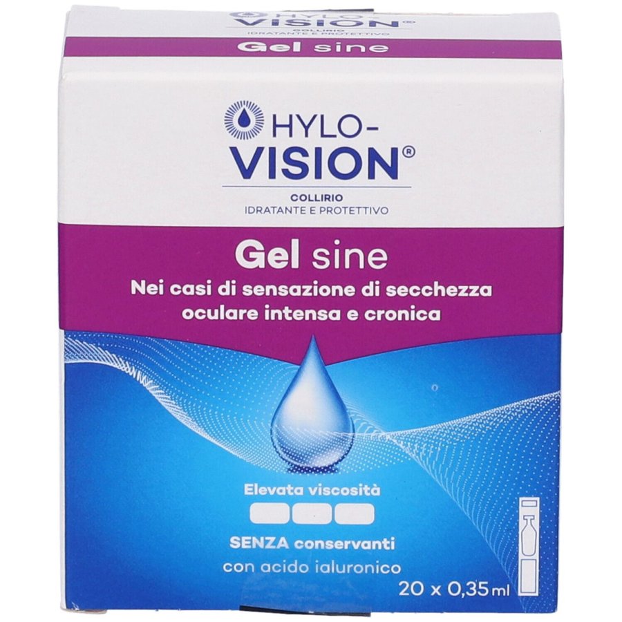 HYLO VISION Gel sine, 20 flaconcini monodose HYLO VISION Gel sine, 20 flaconcini monodose