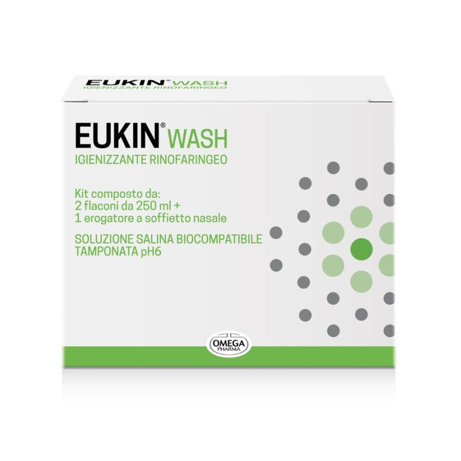 EUKIN&nbsp;Kit Lavaggio Nasale,&nbsp;2 &times; 250 ml
