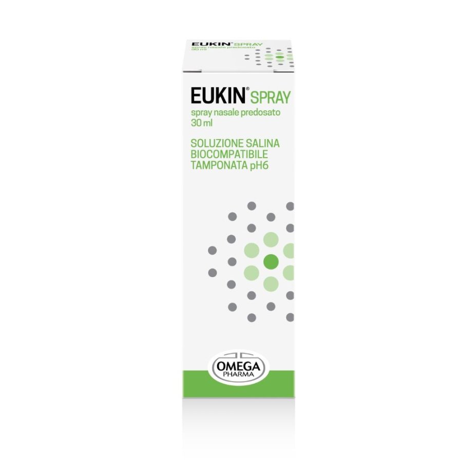 EUKIN Spray Nasale con Soluzione Fisiologica, 30 ml