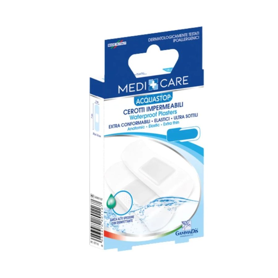 Gammadis Farmaceutici, Acquastop Cerotti Impermeabili, 20 cerotti
