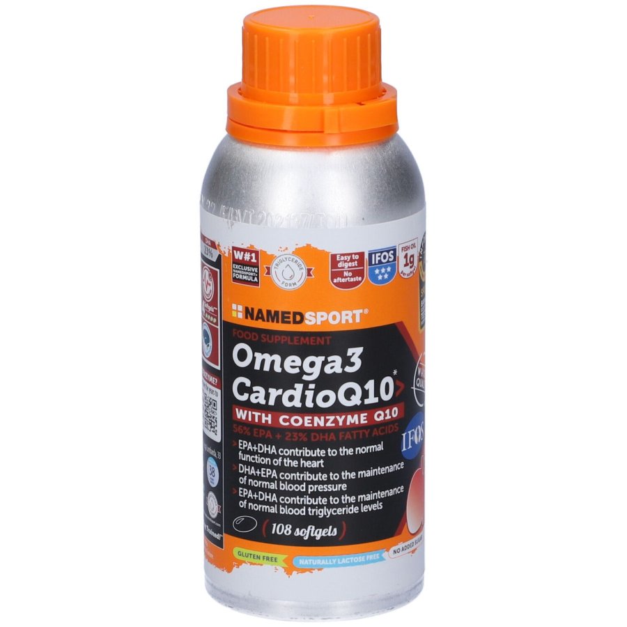 Named Sport, Omega 3 Cardio Q10, 108 Softgels