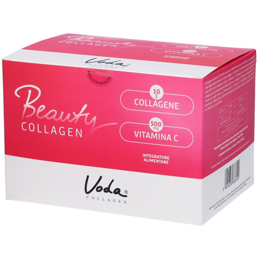 Voda Collagen Beauty Melagrana e Mela, 10 Flaconcini x 100 ml Voda Collagen Beauty Melagrana e Mela, 10 Flaconcini x 100 ml