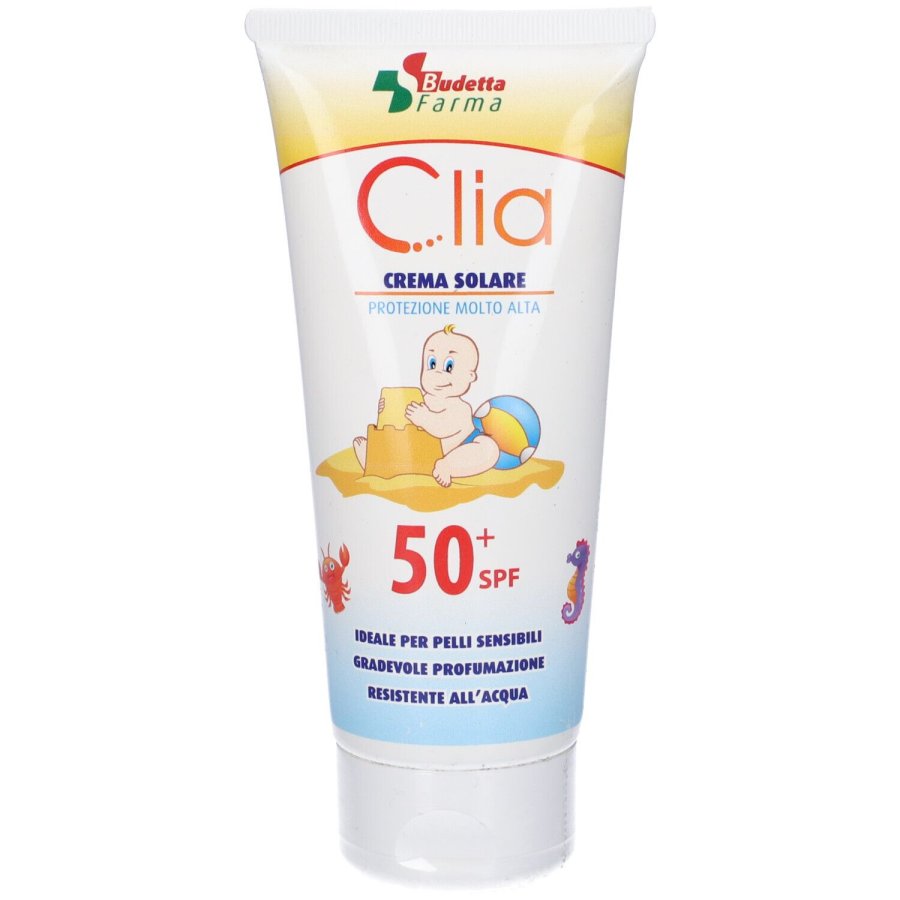 Clia, Crema Solare 50+, 200 ml 