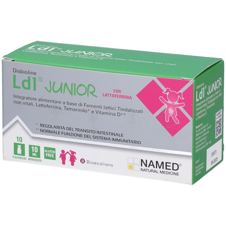 Disbioline, LD1 Junior, 10 flaconcini da 10 ml Disbioline, LD1 Junior, 10 flaconcini da 10 ml