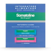 Somatoline, SkinExpert Body Advanced Drena Giorno + Slim Notte, 28 Stick