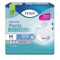 Tena Pants Plus Extraplus Taglia M 10 Pezzi - Pannolone per Incontinenza, Sicurezza e Comfort