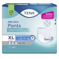 Tena - Pants Extra Plus XL Confezione 12 Pezzi - Pannoloni per Adulti con Tripla Protezione