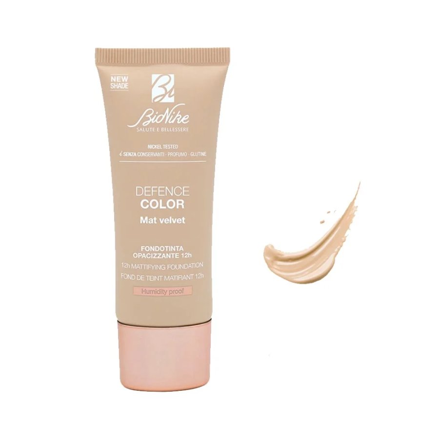 BioNike Defence Color, Mat Velvet N. 401 Perle, 30 ml 