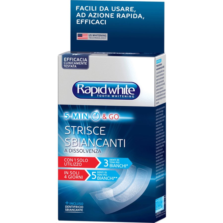 Rapid White Kit Strisce Sbiancanti, 8 Strisce