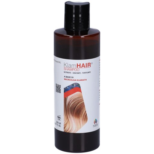 Klamhair Shampoo 200ml - Shampoo Nutriente per Capelli Forti e Lucenti