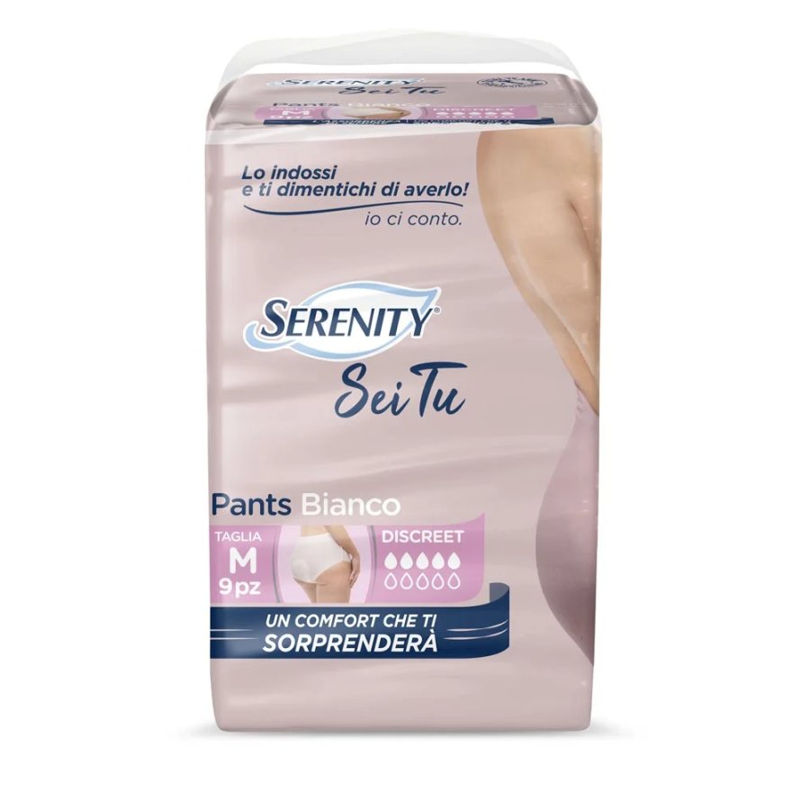 Serenity Sei Tu Discreet Pants Taglia M, 9 pezzi