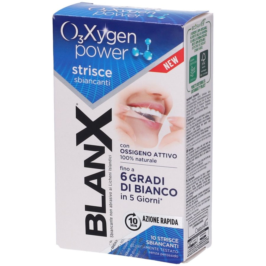 BLANX O3Xygen Power Sbiancante Denti, 5 Bustine