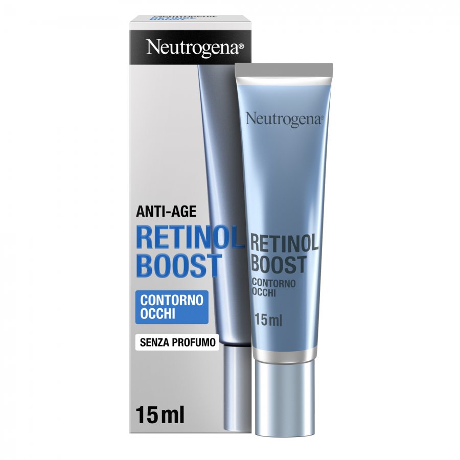 Neutrogena Retinol Boost Crema Contorno Occhi con Retinolo Anti Età 15 ml