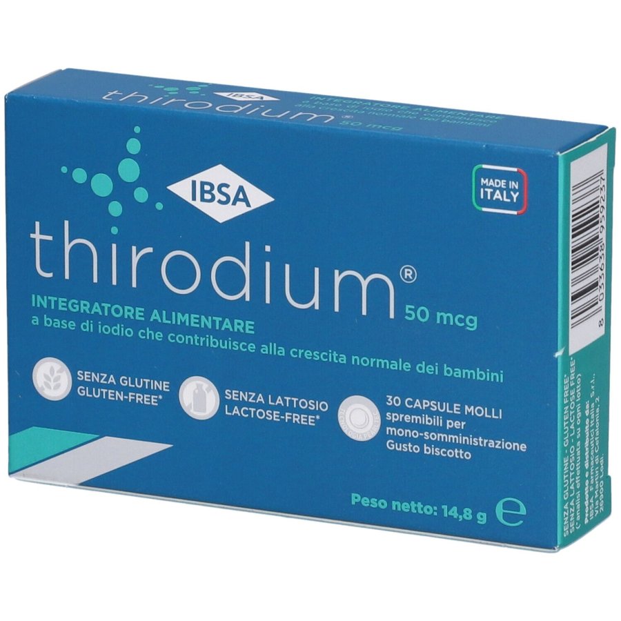IBSA, Thirodium, 30 Capsule Molli