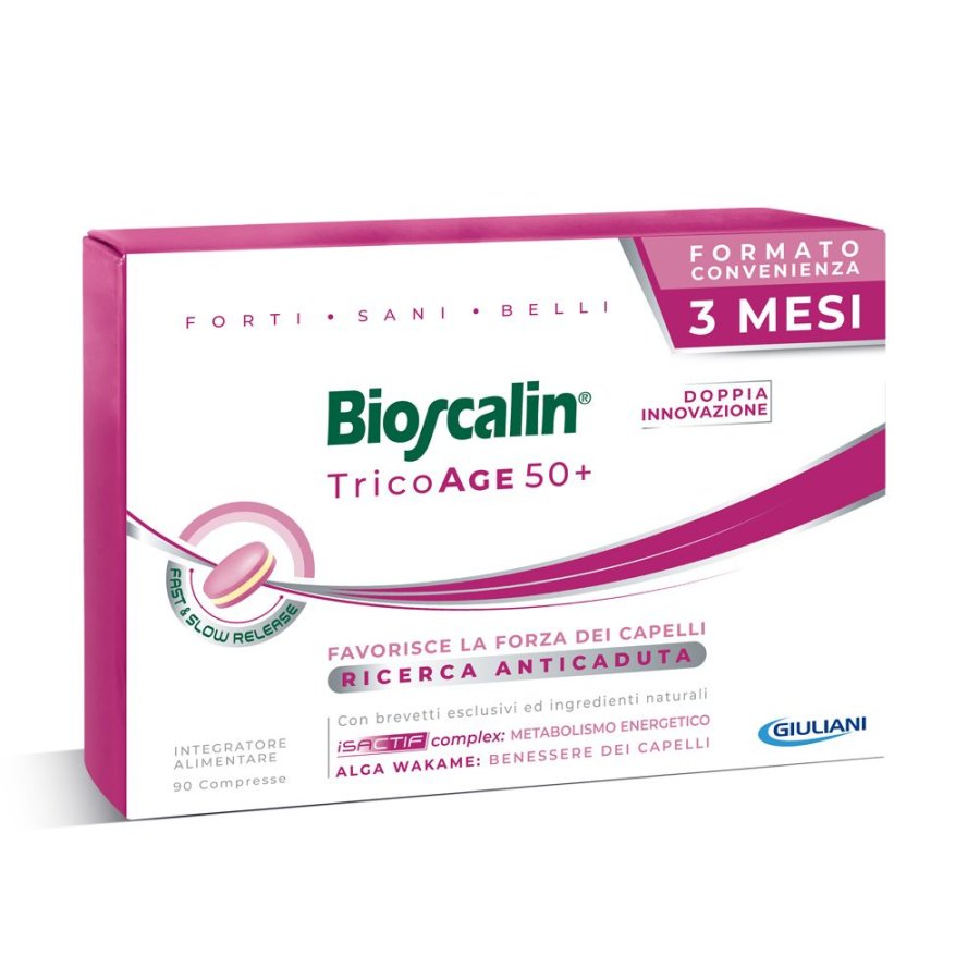 Bioscalin TricoAGE 50+, 90 compresse