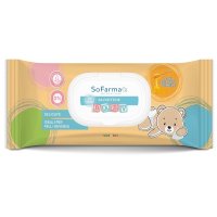 Sofarmapi&ugrave; Salviettine Miele Baby 72 Pezzi per Pelli Sensibili - Delicatezza Naturale per la Cura del Tuo Piccolo
